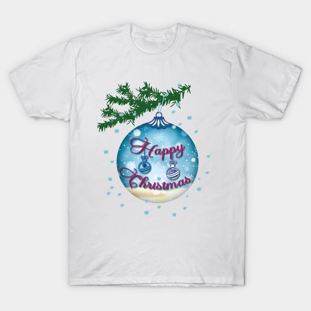 Hanging bauble T-Shirt by Teija.I.Art&Design